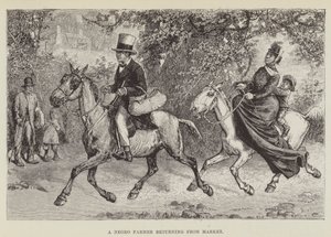 Pazardan dönen bir köle ticareti by George Augustus Sala