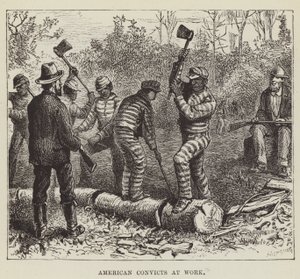 Amerikan Hükümlüler İş Başında by George Augustus Sala