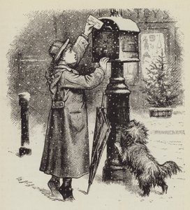 Mektup Göndermek by George Augustus Sala