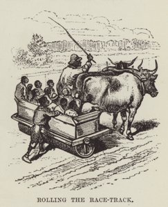 Yarış Pistinde Yuvarlanmak by George Augustus Sala
