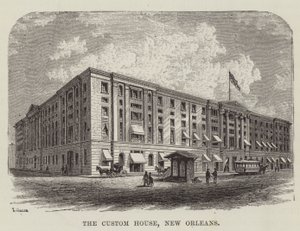 Özel Ev, New Orleans by George Augustus Sala