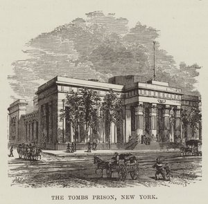 Mezarlar Hapishanesi, New York by George Augustus Sala