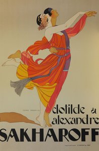 Clotilde ve Alexandre Sakharoff, 1921.