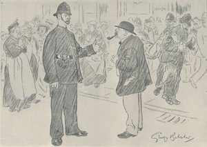 Polis ve İnsanlar, 1920 by George Belcher