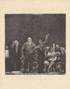 John L. Sullivan ile tanışın by George Bellows