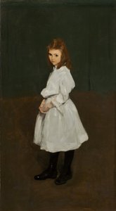 Beyazlı Küçük Kız (Queenie Burnett)