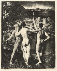 Lychnis ve Oğulları by George Bellows