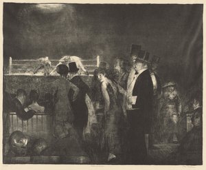 ön hazırlıklar by George Bellows