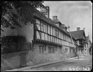 Bablake Okulu, Hill Street, Coventry, 1941. by George Bernard Mason