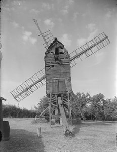 Bozeat Yel Değirmeni, Bozeat, Wellingborough, Northamptonshire, 1947.