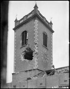 Aziz John Kilisesi, High Street, Deritend, Birmingham, West Midlands, 1941. by George Bernard Mason