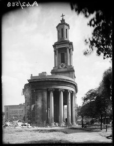 Aziz Thomas Kilisesi, Bath Row, Lee Bank, Birmingham, 1941.