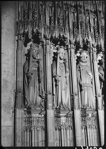 York Minster, Minster Yard, York, 1942.