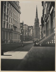 Wall Street, Manhattan (gümüş jelatin baskı)