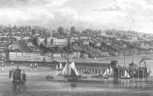 Ryde, Wight Adası, 1855 by George Brannon