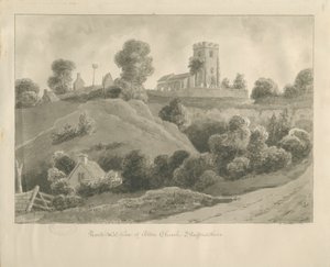 Alton Kilisesi: sepya çizimi, 1841