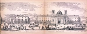 Londra Panoraması, 1849 by George C Leighton
