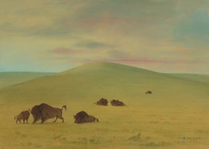 Amerikan Otlakları - Platte Çayırları, 18611869. by George Catlin