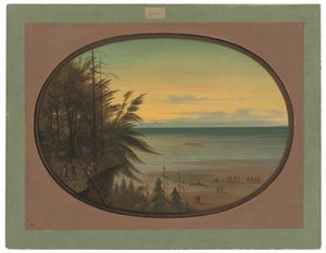 Bir Hint Merdiveni - Nayas Kızılderilileri by George Catlin