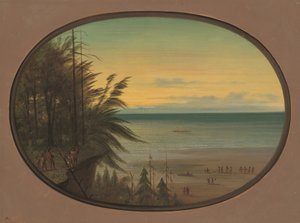 Bir Hint Merdiveni - Nayas Kızılderilileri, 18551869. by George Catlin