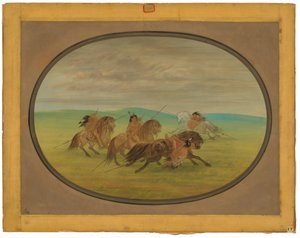 Komançi Biniciliği by George Catlin