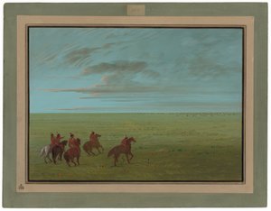 Vahşi Atlar İçin Başlayan Connibos by George Catlin