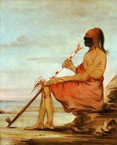 Coo-coo-coo, Baykuş, Yaşlı Bir Şef, 1836. by George Catlin