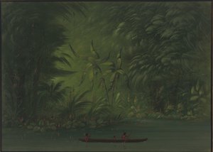 Bir Lagünün Girişi, Amazon Kıyısı, 18541869. by George Catlin