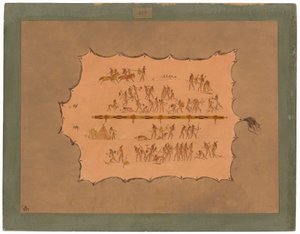 Bir Sioux Cüppesinin Faksimilesi by George Catlin