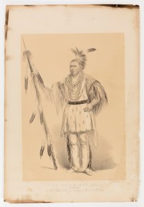 Joc-o-sot, Yürüyen Ayı by George Catlin