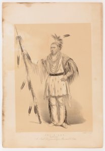 Joc-o-sot, Yürüyen Ayı by George Catlin
