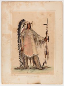 Mah-to-toh-pa, Mandan Şefi by George Catlin