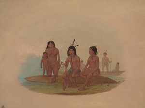 Marahua Kızılderilileri, 18541869. by George Catlin