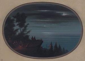 Nayas Köyü Geceleri, 18551869. by George Catlin