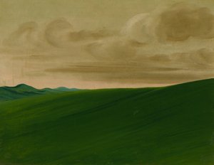 Nishnabottana Bluffs, Yukarı Missouri, ೧೮೩೨. by George Catlin