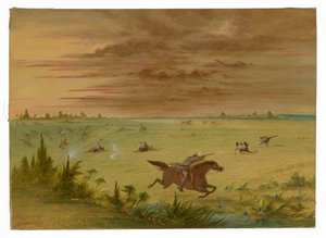Devekuşu Chase, Buenos Aires - Auca by George Catlin