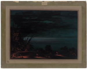 Somon Spearing - Ottowas, 18611869. by George Catlin
