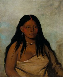 Shé-de-ah, Yabani Adaçayı, Bir Wichita Kadını, 1834.
