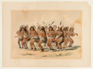 Ayı Dansı--no. 18 by George Catlin