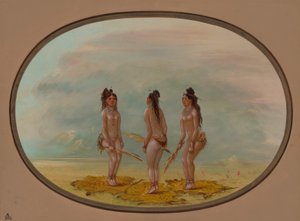 Yakışıklı Dans - Goo-a-ver, 18541869. by George Catlin