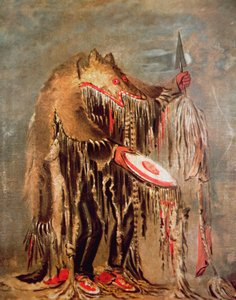 Beyaz Bufalo, 1840 dolayları (tuval üzerine yağlı boya) by George Catlin