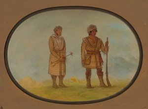 İki Cherokee Şefi, 18611869. by George Catlin