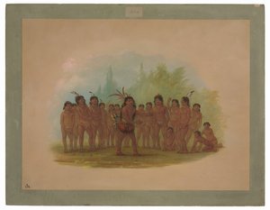 Zurumati Kızılderilileri by George Catlin