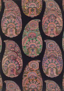 Paisley Şal Kumaş Tasarımı, c.1871 by George Charles Haite