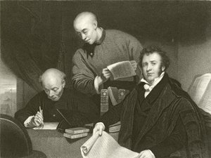 The Reverend Robert Morrison  by George Chinnery