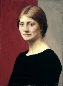 Siyahlı Kız by George Clausen