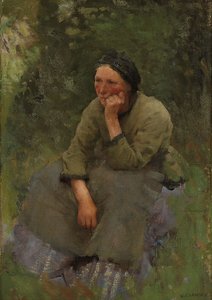 Bir An Dinlenme by George Clausen