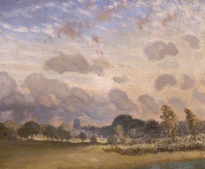 Clavering Kilisesi, c1908. by George Clausen