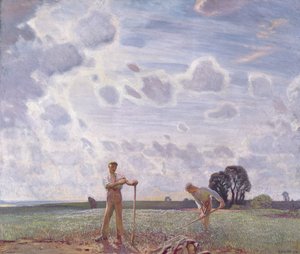 Haziran Tarlalarında by George Clausen