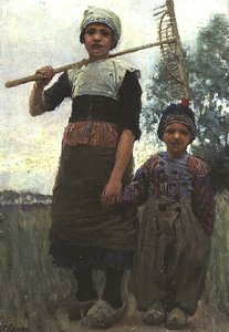 Küçük Haymakers, Kuzey Hollanda by George Clausen